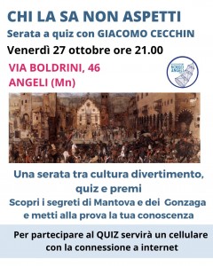 Invito serata a quiz 