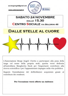 Inaugurazione Nome Centro e DAE