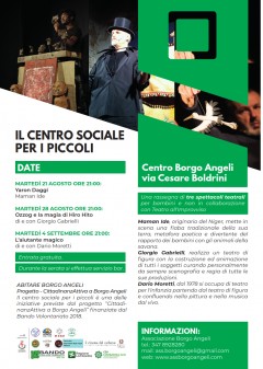 Il centro sociale per i piccoli - Teatro per bambini