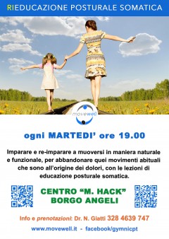 Rieducazione posturale somatica.